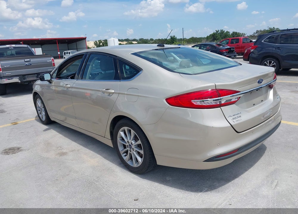 2017 FORD FUSION SE VIN: 3FA6P0HDXHR346779