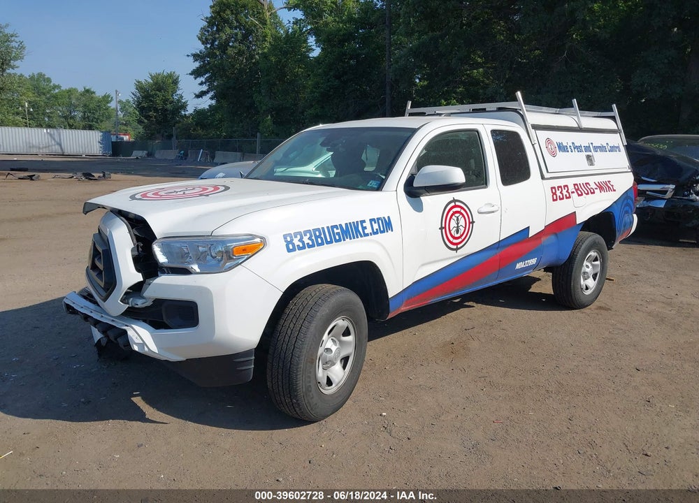 2022 TOYOTA TACOMA SR VIN: 3TYRX5GN9NT052673