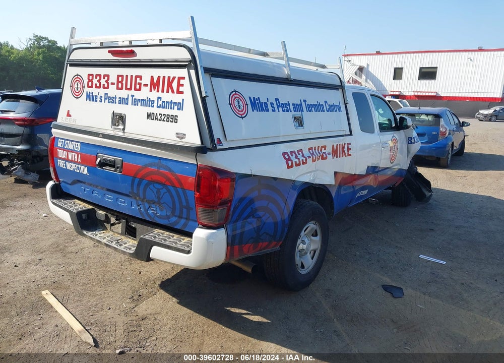 2022 TOYOTA TACOMA SR VIN: 3TYRX5GN9NT052673