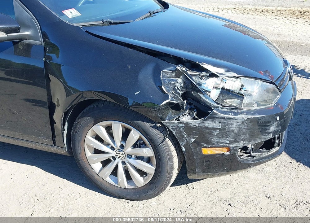 2010 VOLKSWAGEN GOLF 4-DOOR VIN: WVWDB7AJ2AW415721