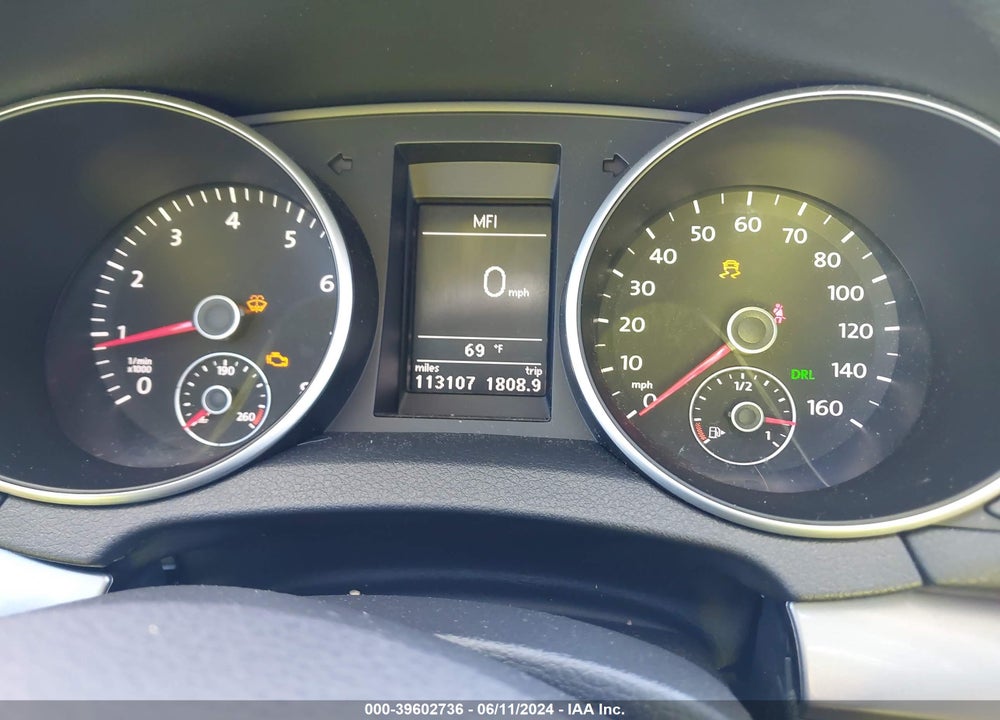 2010 VOLKSWAGEN GOLF 4-DOOR VIN: WVWDB7AJ2AW415721
