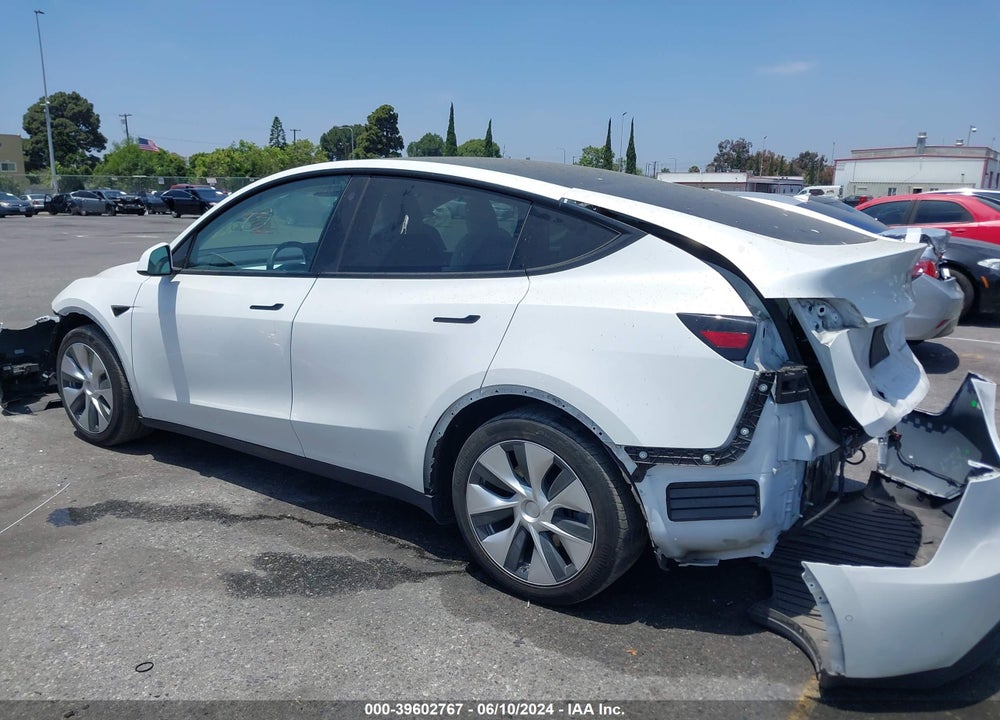 2021 TESLA MODEL Y LONG RANGE DUAL MOTOR ALL-WHEEL DRIVE VIN: 5YJYGDEE1MF306156