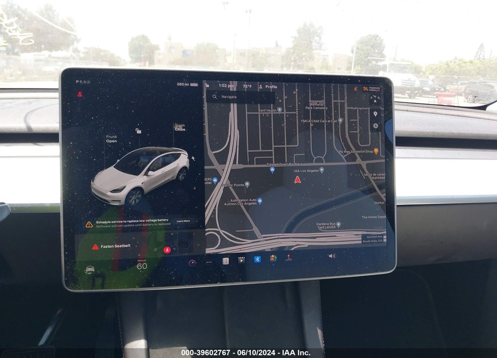 2021 TESLA MODEL Y LONG RANGE DUAL MOTOR ALL-WHEEL DRIVE VIN: 5YJYGDEE1MF306156