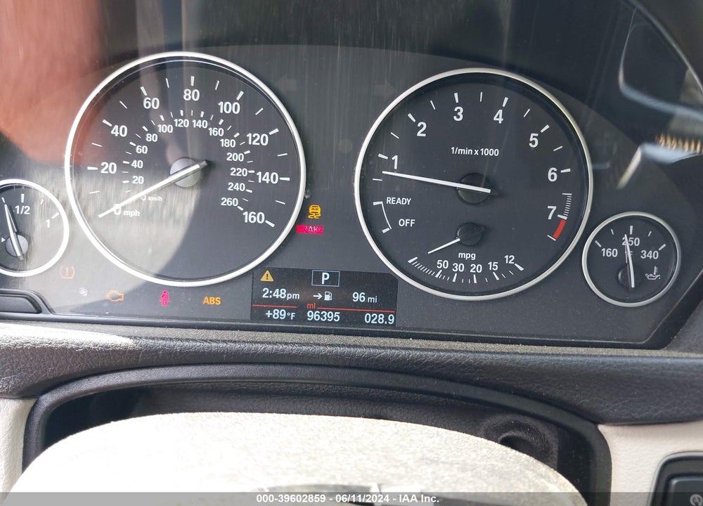2016 BMW 340I VIN: WBA8B3G54GNT92605