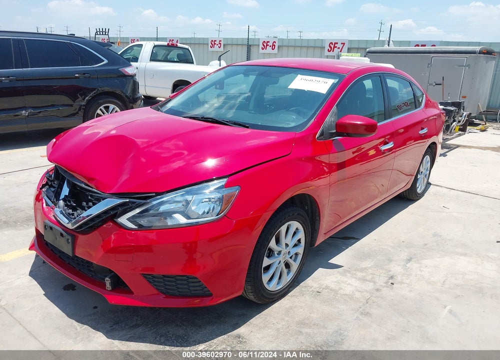 2018 NISSAN SENTRA SV VIN: 3N1AB7AP8JL641438