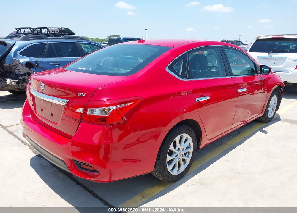 2018 NISSAN SENTRA SV VIN: 3N1AB7AP8JL641438