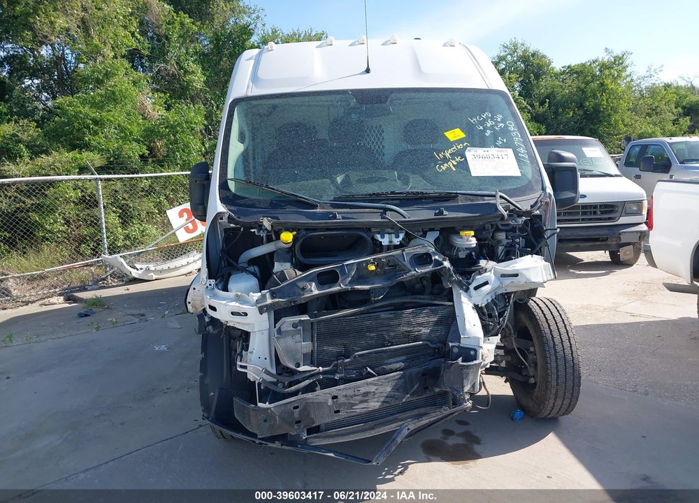 2018 RAM PROMASTER 3500 CARGO VAN HIGH ROOF 159 WB EXT VIN: 3C6URVJG2JE142639