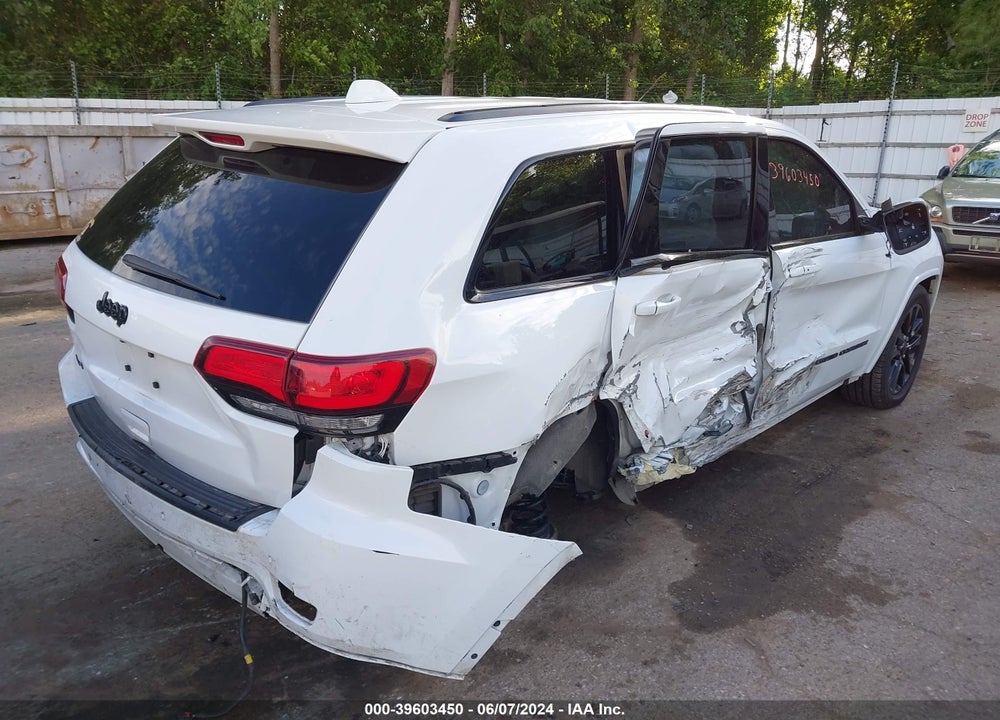 2019 JEEP GRAND CHEROKEE ALTITUDE 4X4 VIN: 1C4RJFAG7KC564314