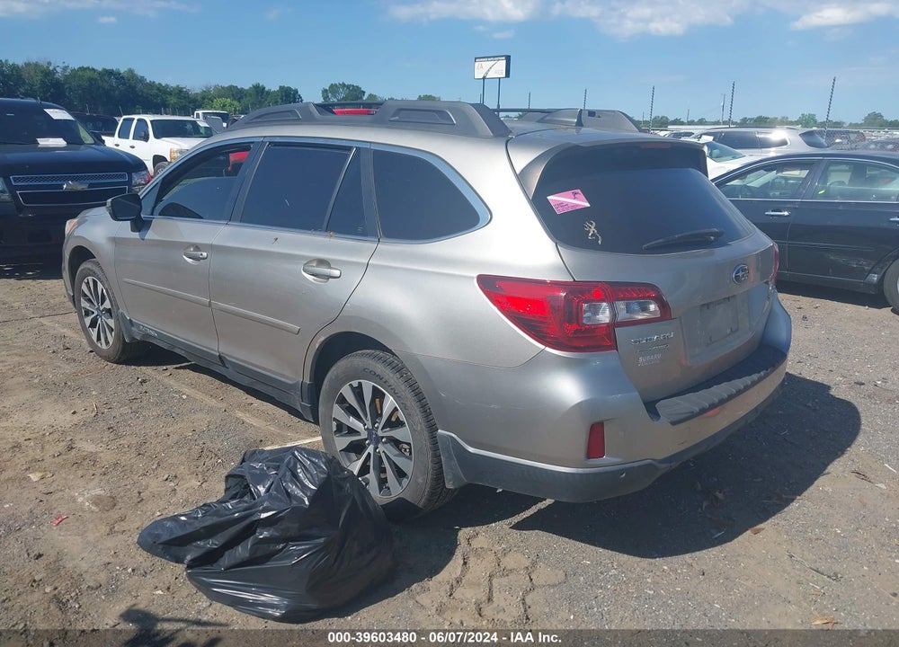 2017 SUBARU OUTBACK 2.5I LIMITED VIN: 4S4BSANC9H3218326