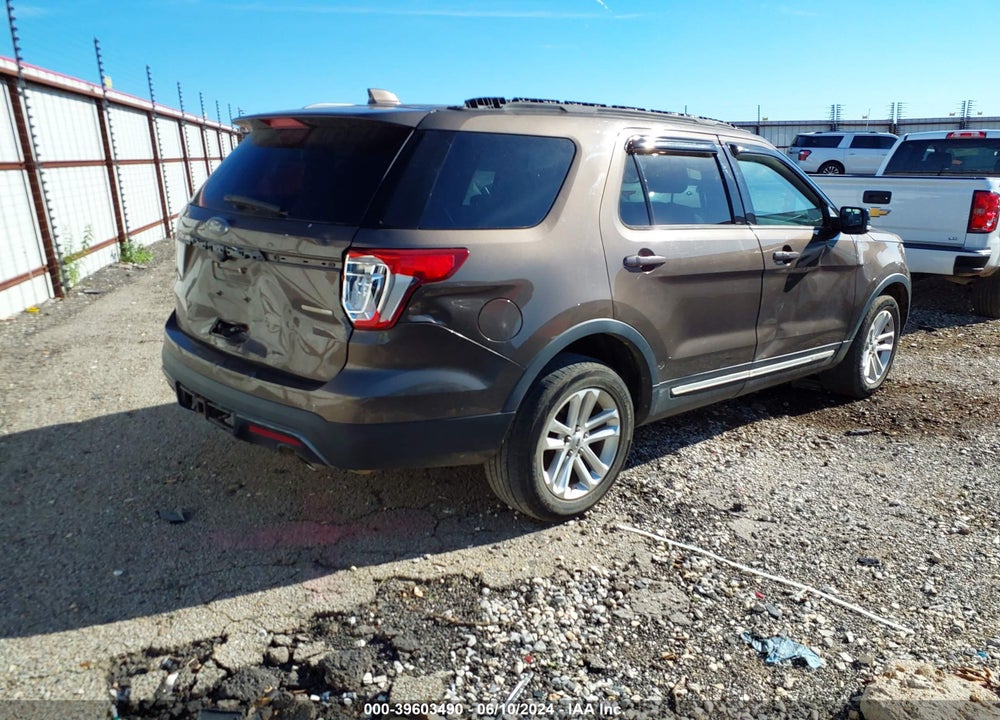 2016 FORD EXPLORER XLT VIN: 1FM5K7D85GGA75007