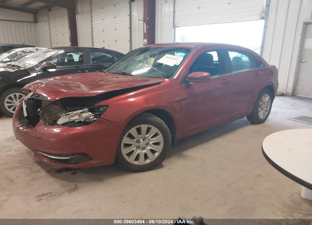 2014 CHRYSLER 200 VIN: 1C3CCBAG2EN152484