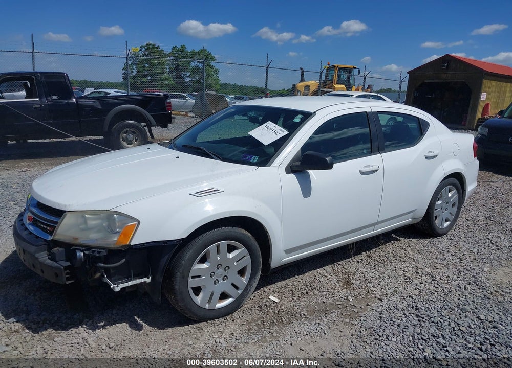 2011 DODGE AVENGER VIN: 1B3BD4FB3BN621091