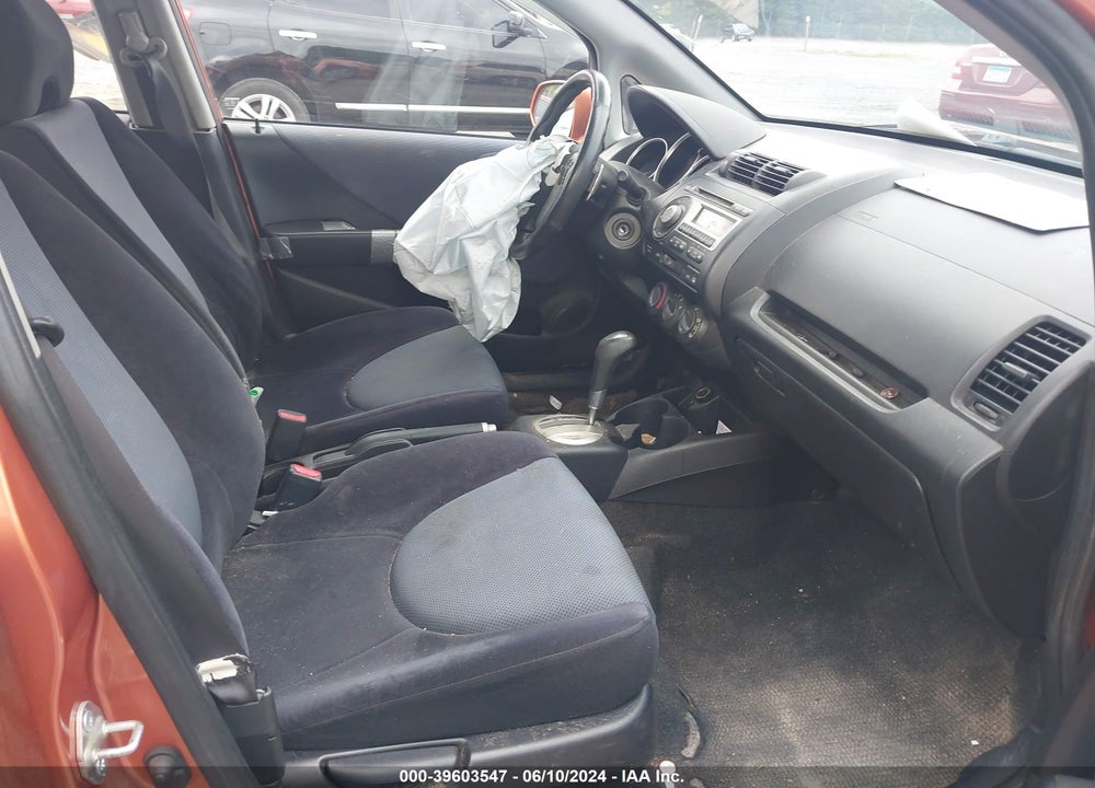 2007 HONDA FIT SPORT VIN: JHMGD38637S039935