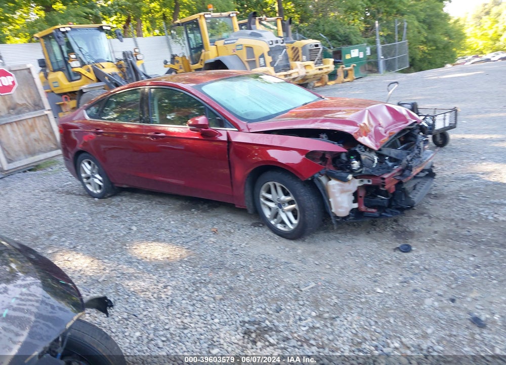 2013 FORD FUSION SE VIN: 3FA6P0H75DR320224