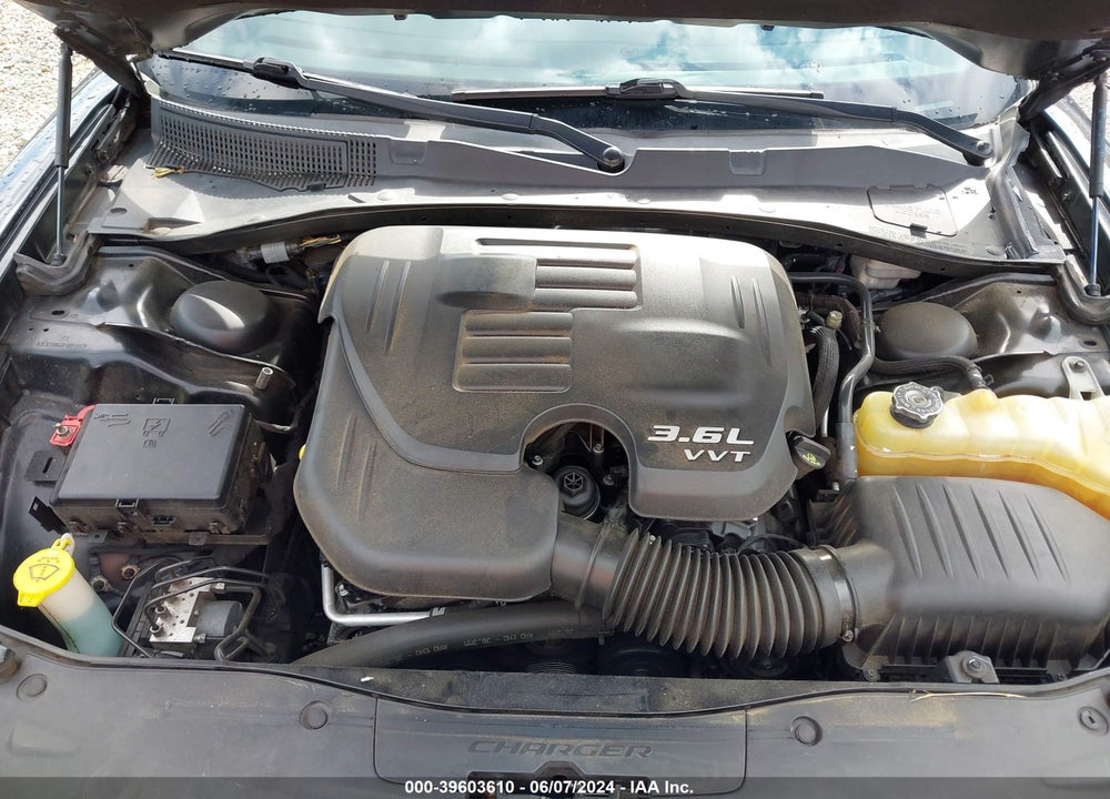 2015 DODGE CHARGER SE VIN: 2C3CDXBG6FH881042