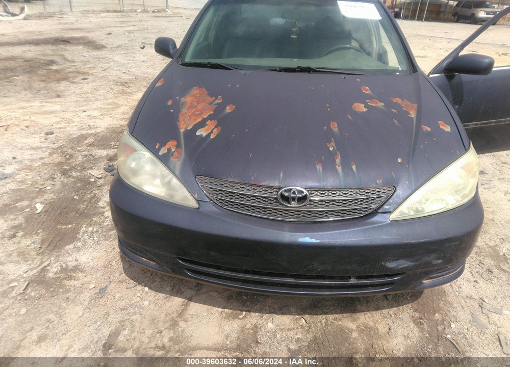 2002 TOYOTA CAMRY LE VIN: 4T1BE32K12U571434