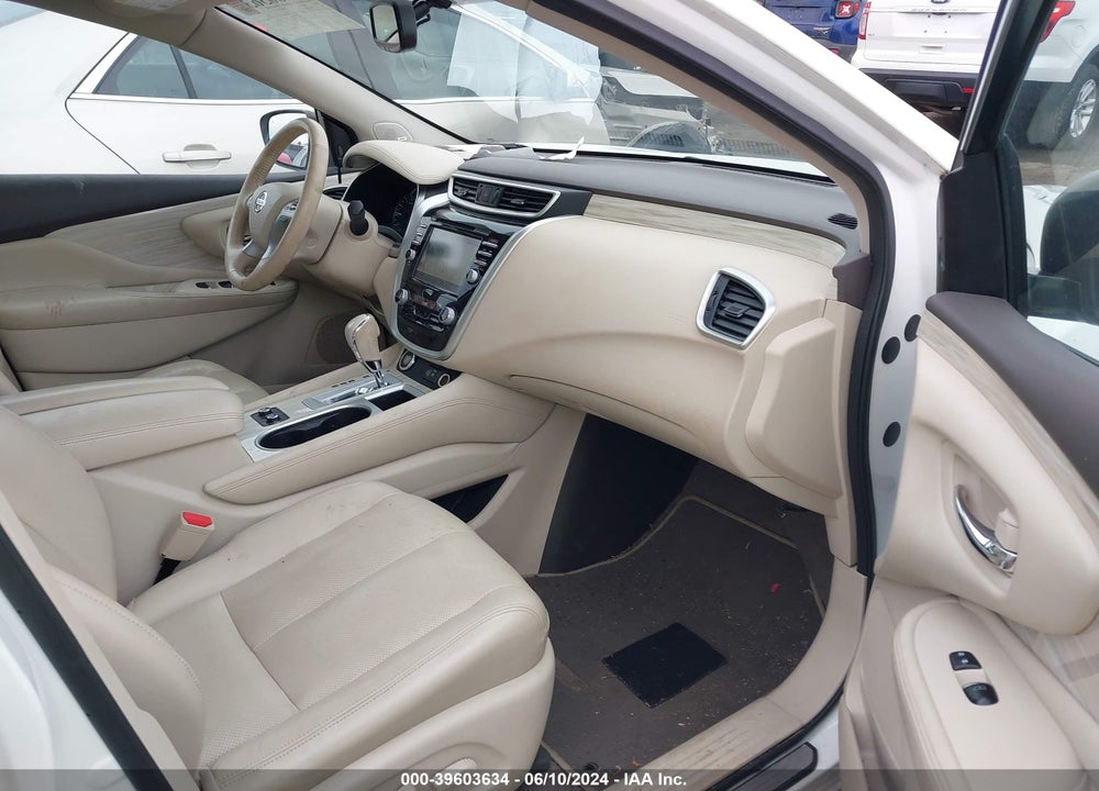 2018 NISSAN MURANO PLATINUM VIN: 5N1AZ2MH3JN155972