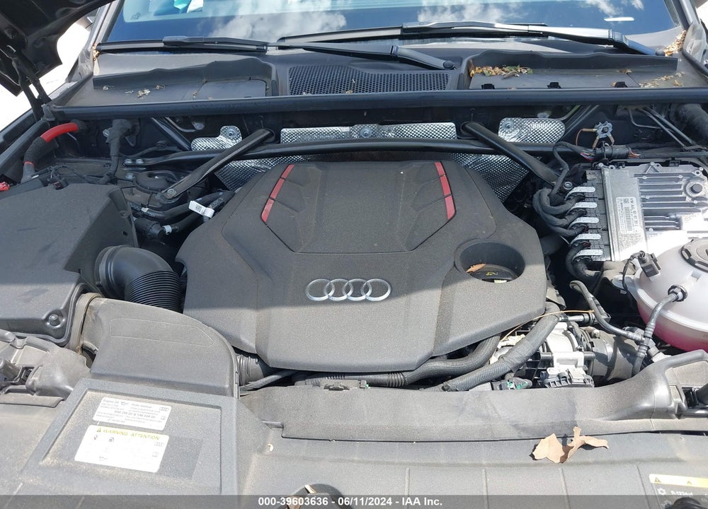 2022 AUDI SQ5 PREMIUM PLUS TFSI QUATTRO TIPTRONIC VIN: WA1B4AFY5N2137411