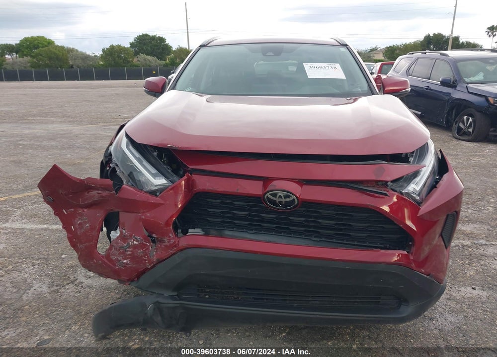 2022 TOYOTA RAV4 VIN: 2T3W1RFV7NW195645