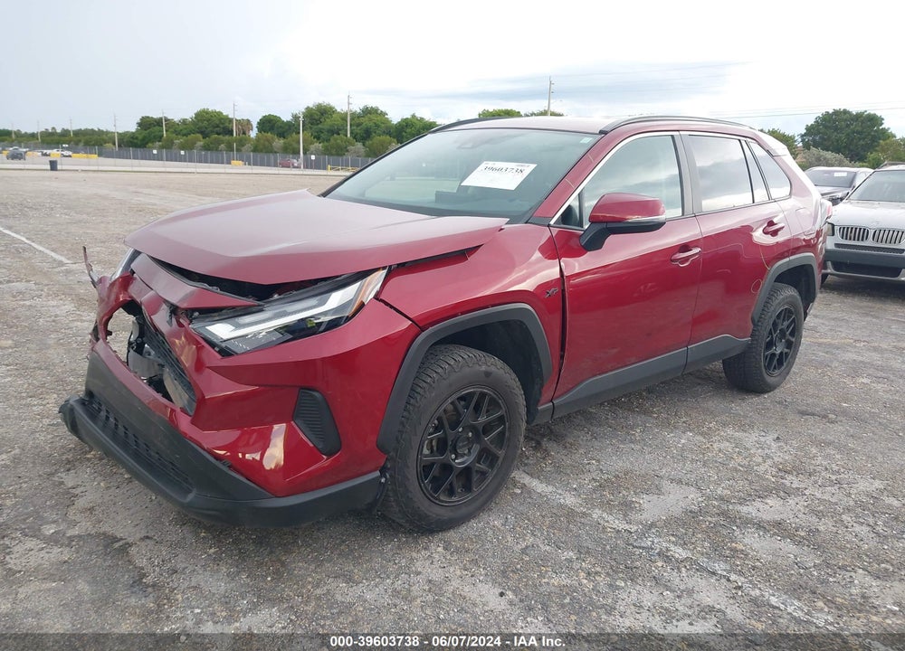 2022 TOYOTA RAV4 VIN: 2T3W1RFV7NW195645