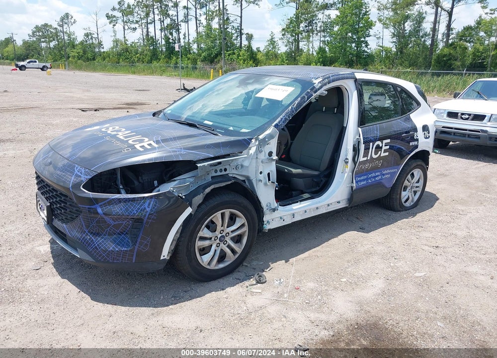 2022 FORD ESCAPE S VIN: 1FMCU0F67NUB00881