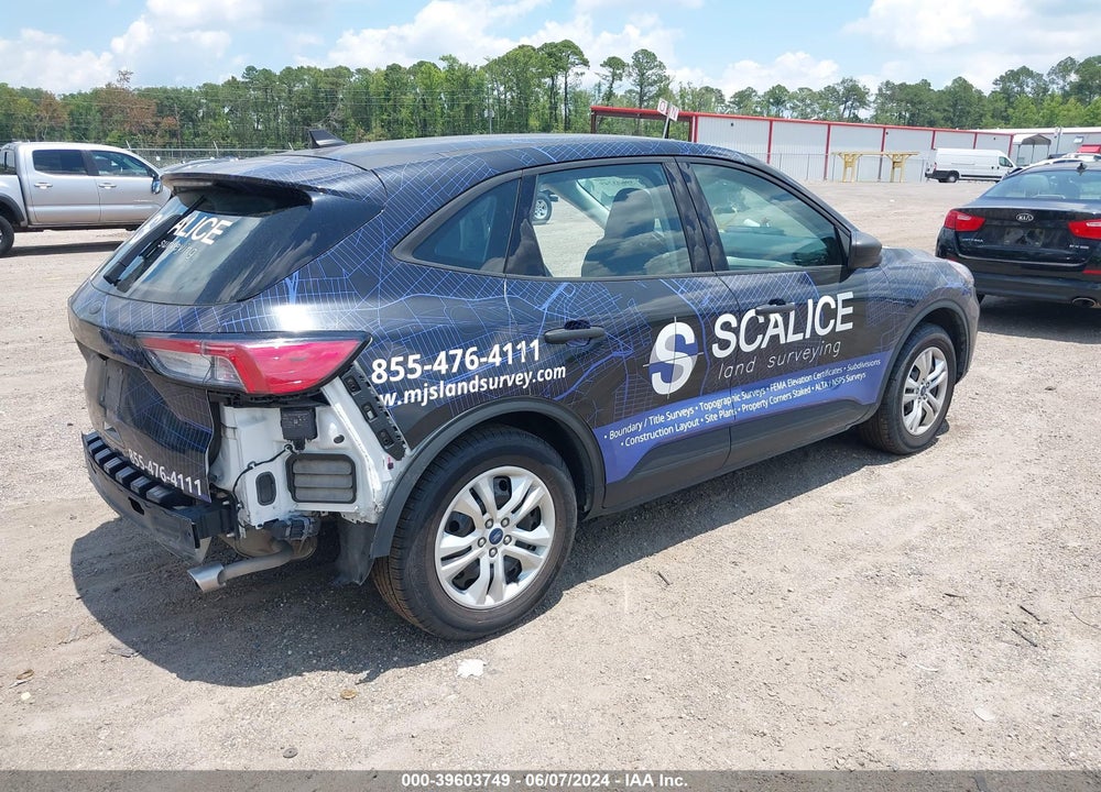 2022 FORD ESCAPE S VIN: 1FMCU0F67NUB00881