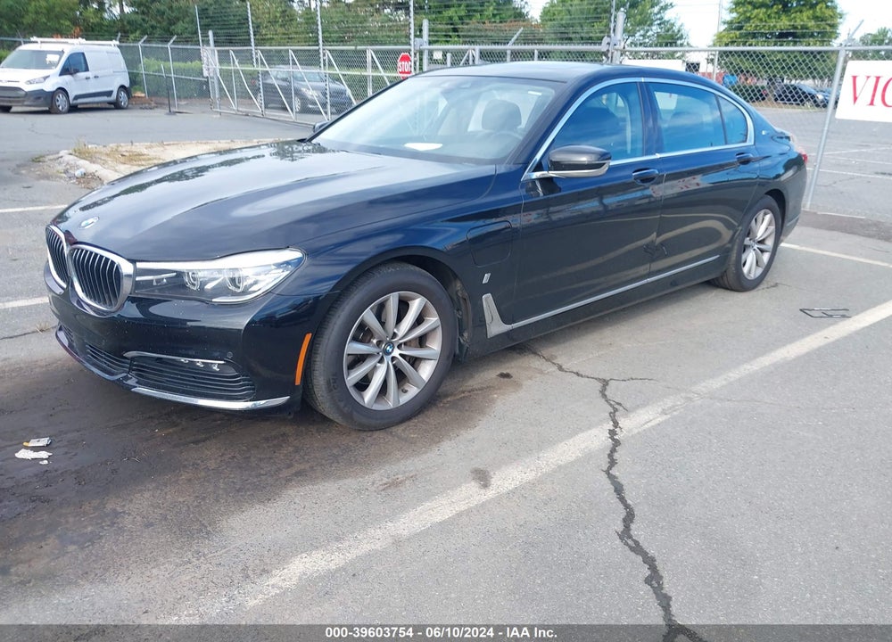 2018 BMW 740E XDRIVE IPERFORMANCE VIN: WBA7J2C50JG497989