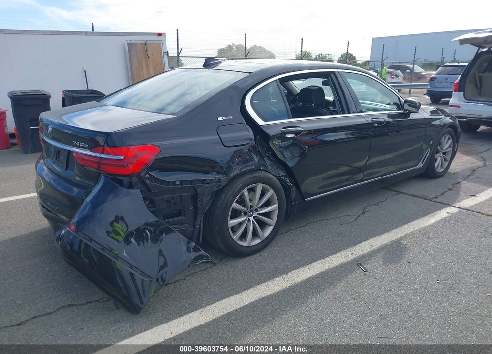2018 BMW 740E XDRIVE IPERFORMANCE VIN: WBA7J2C50JG497989