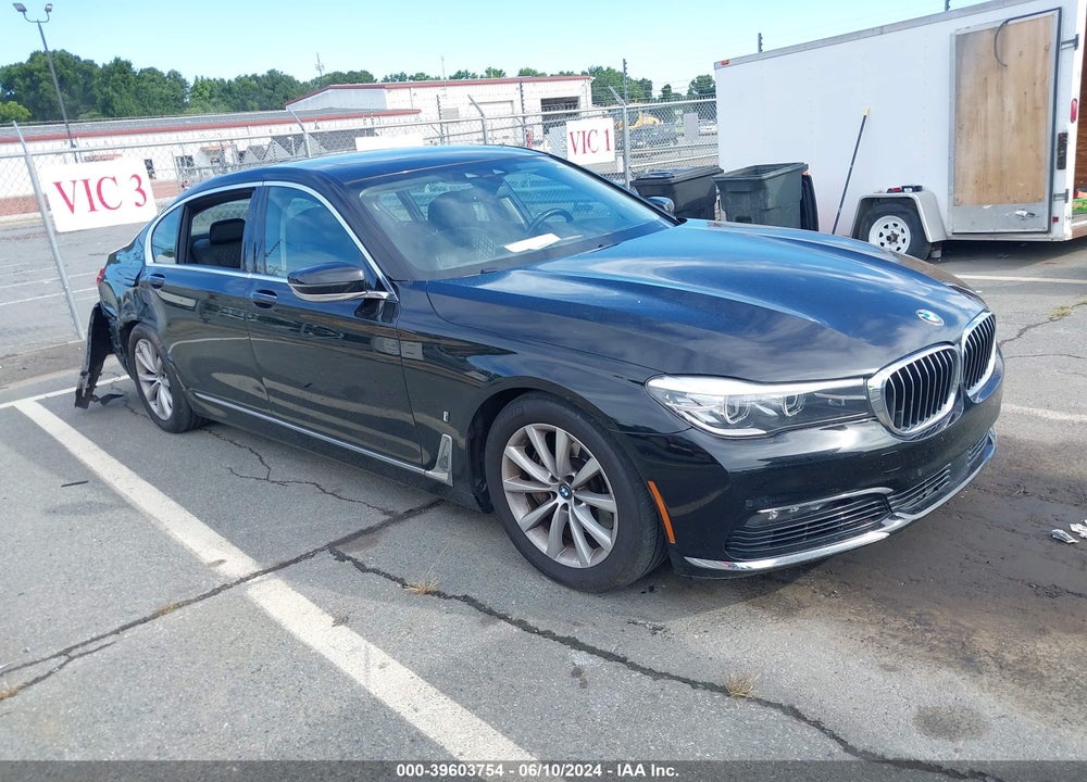 2018 BMW 740E XDRIVE IPERFORMANCE VIN: WBA7J2C50JG497989