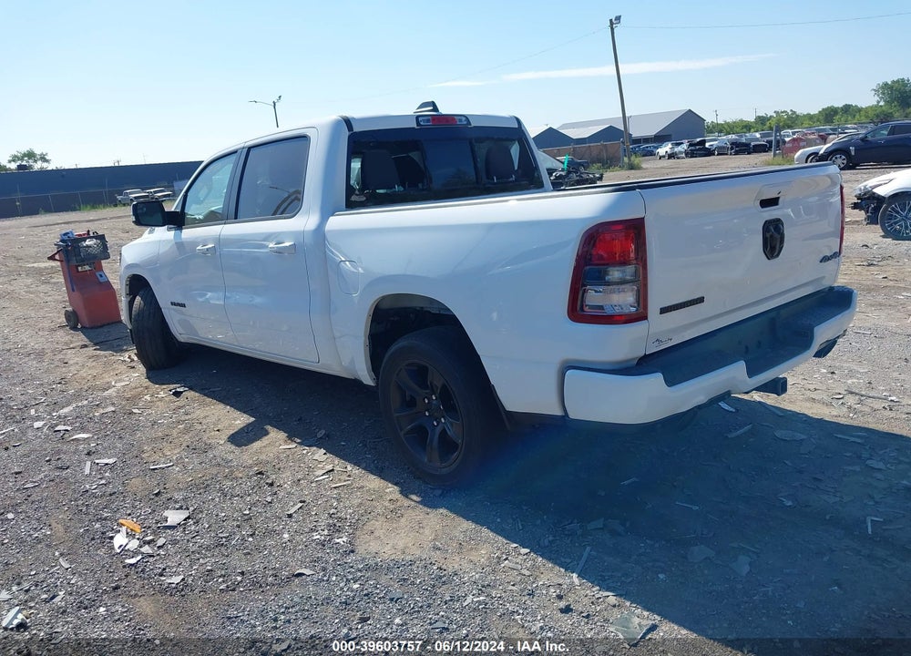 2020 RAM 1500 BIG HORN 4X4 5'7 BOX VIN: 1C6SRFFT0LN301708