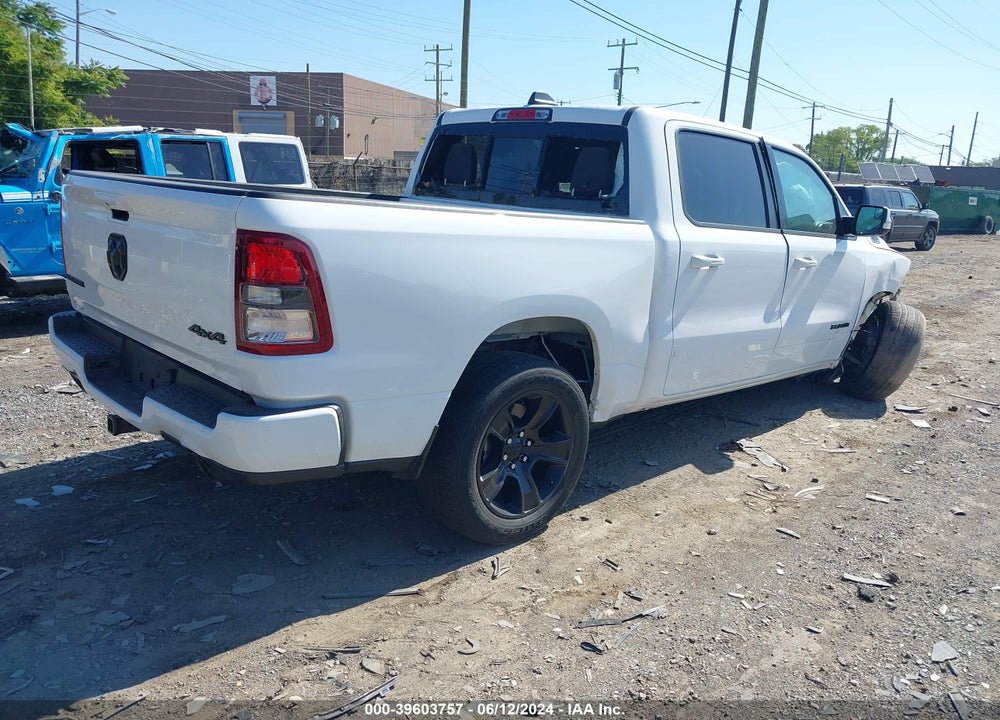 2020 RAM 1500 BIG HORN 4X4 5'7 BOX VIN: 1C6SRFFT0LN301708