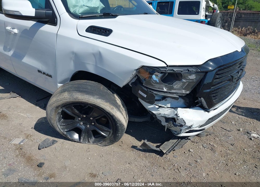 2020 RAM 1500 BIG HORN 4X4 5'7 BOX VIN: 1C6SRFFT0LN301708
