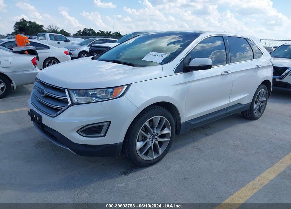 2018 FORD EDGE TITANIUM VIN: 2FMPK3K82JBB38745