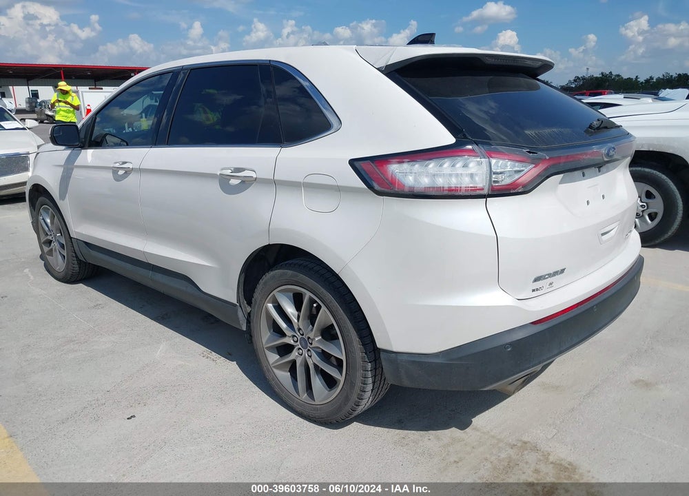 2018 FORD EDGE TITANIUM VIN: 2FMPK3K82JBB38745