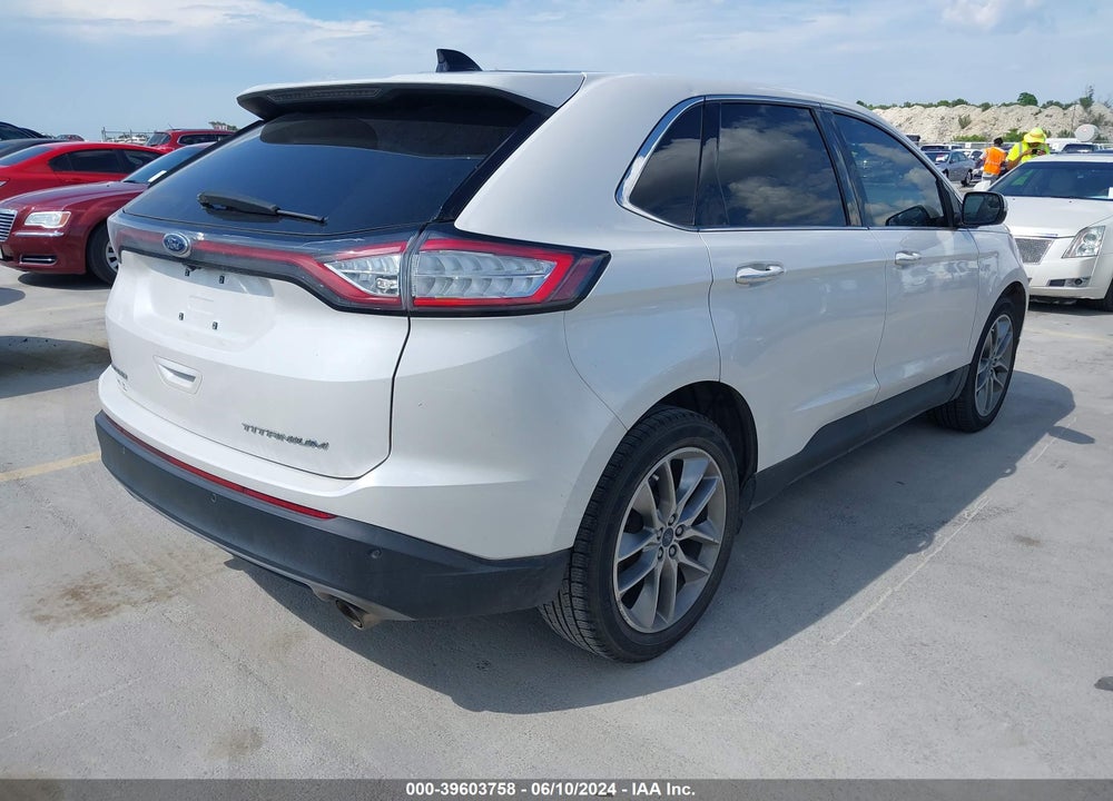 2018 FORD EDGE TITANIUM VIN: 2FMPK3K82JBB38745