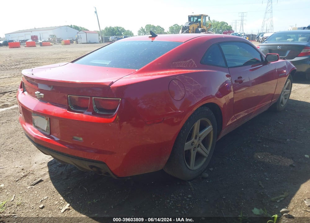 2012 CHEVROLET CAMARO 1LT VIN: 2G1FB1E3XC9101157