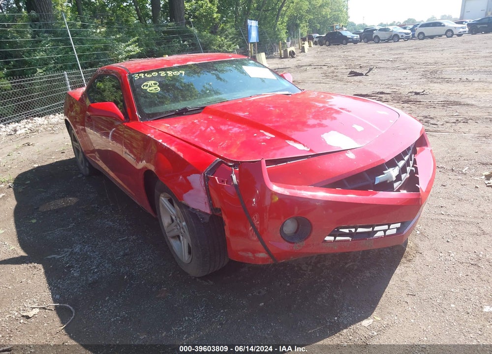 2012 CHEVROLET CAMARO 1LT VIN: 2G1FB1E3XC9101157