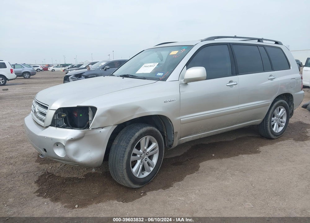 2006 TOYOTA HIGHLANDER SPORT V6 VIN: JTEGP21A460120319