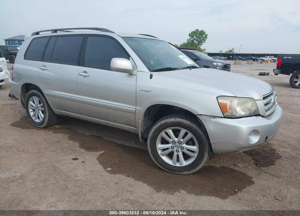 2006 TOYOTA HIGHLANDER SPORT V6 VIN: JTEGP21A460120319