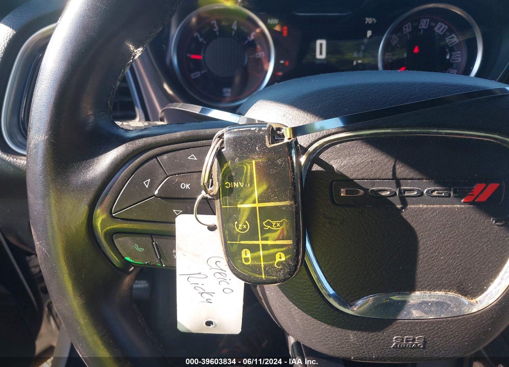 2019 DODGE CHALLENGER SXT VIN: 2C3CDZAG6KH524774