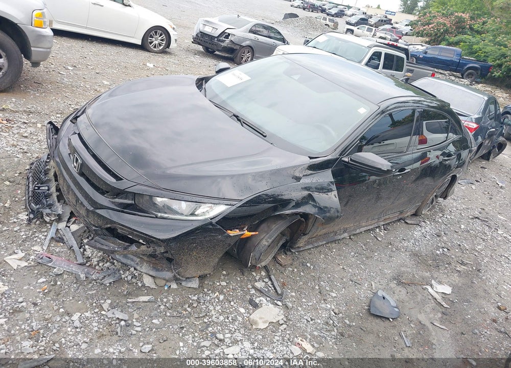 2021 HONDA CIVIC SPORT VIN: SHHFK7H4XMU207909