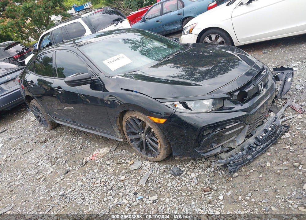 2021 HONDA CIVIC SPORT VIN: SHHFK7H4XMU207909