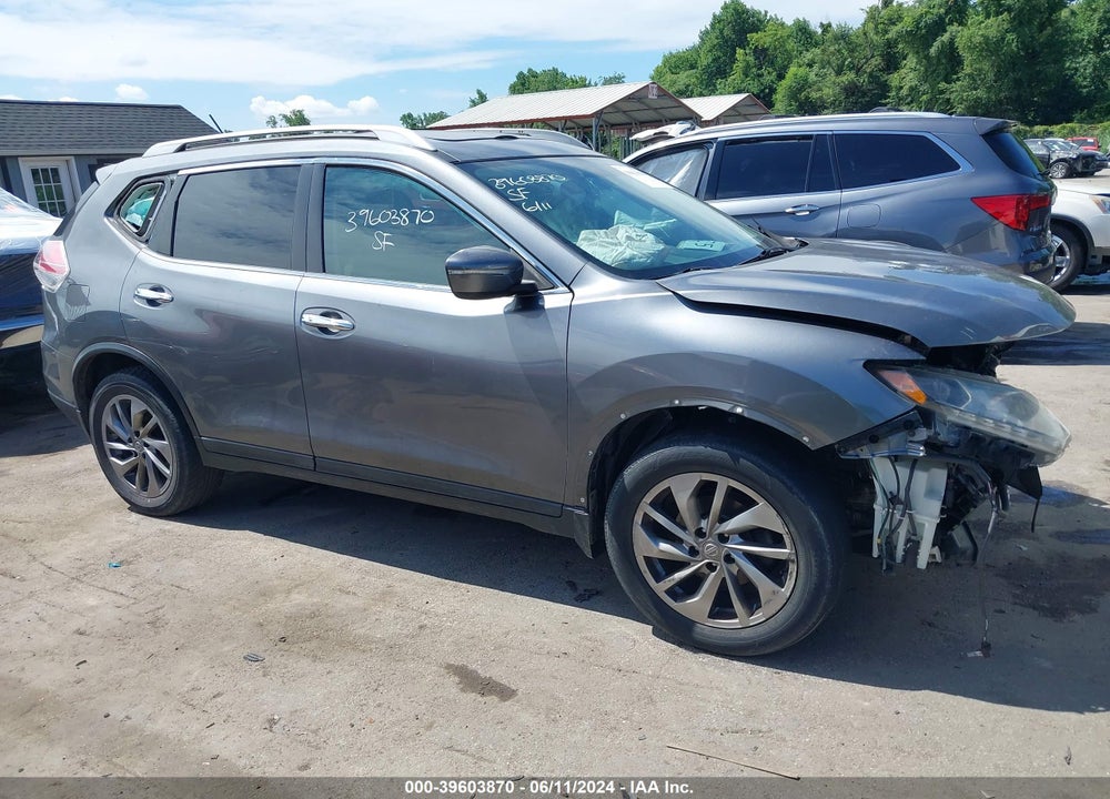 2015 NISSAN ROGUE SL VIN: 5N1AT2MV4FC922965