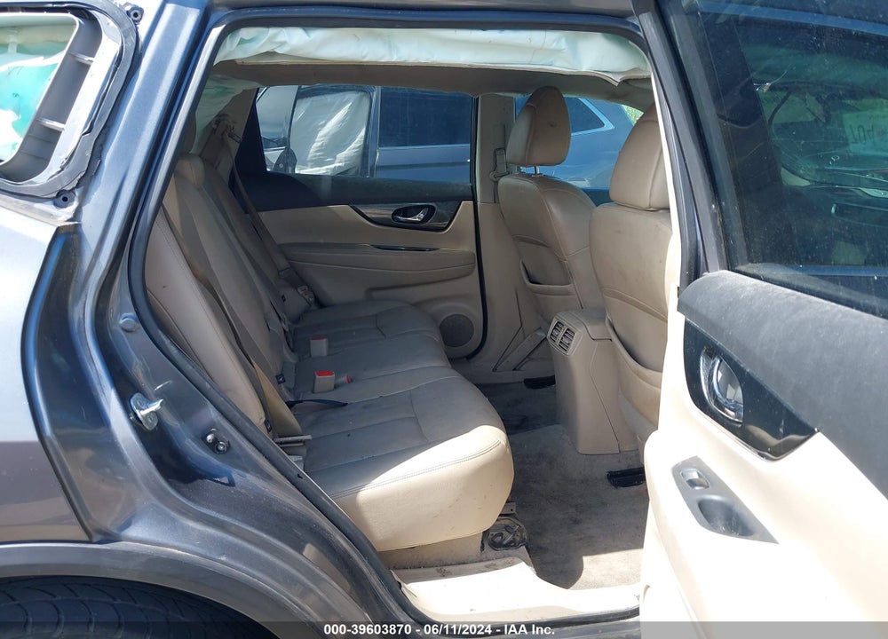 2015 NISSAN ROGUE SL VIN: 5N1AT2MV4FC922965