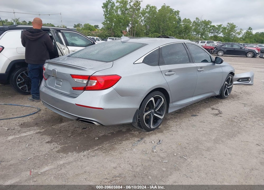 2019 HONDA ACCORD SPORT VIN: 1HGCV1F37KA081695