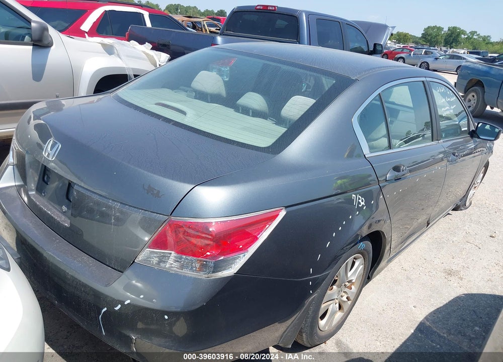 2010 HONDA ACCORD 2.4 LX-P VIN: 1HGCP2F4XAA043692