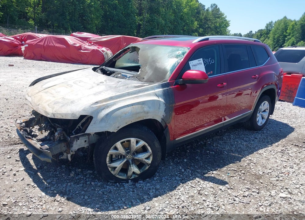 2018 VOLKSWAGEN ATLAS 3.6L V6 SEL VIN: 1V2ER2CA7JC534526