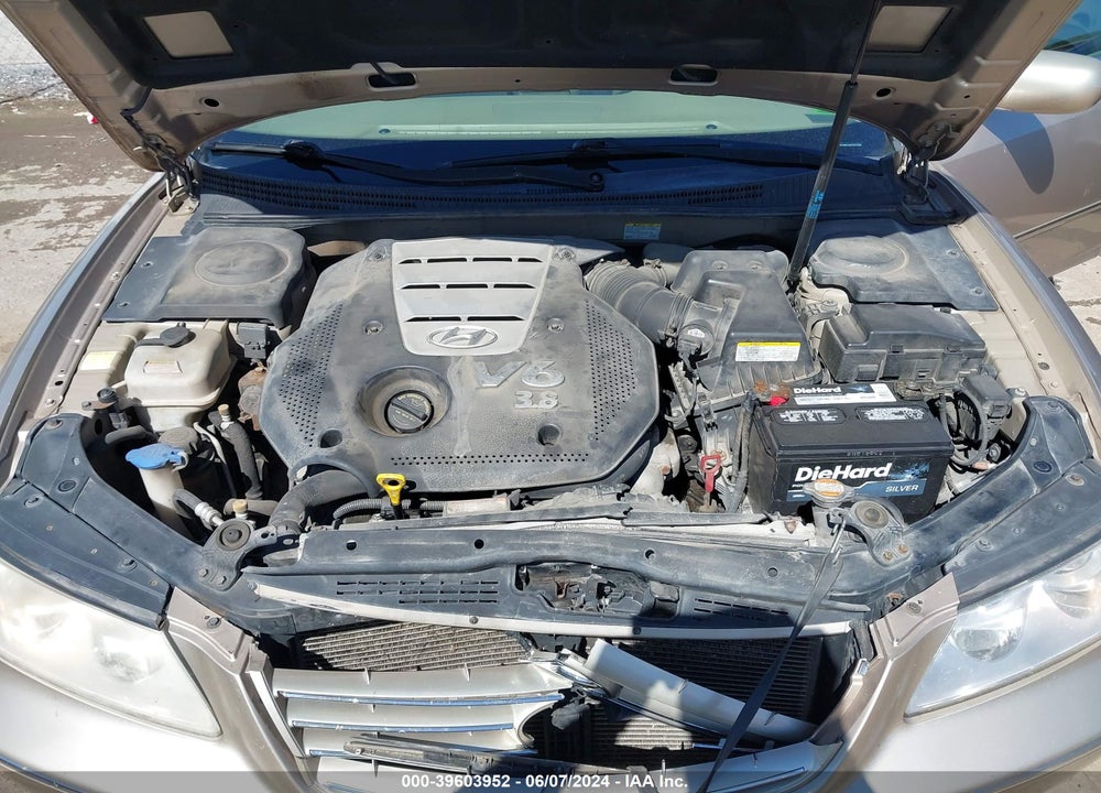 2007 HYUNDAI AZERA VIN: KMHFC46FX7A210769