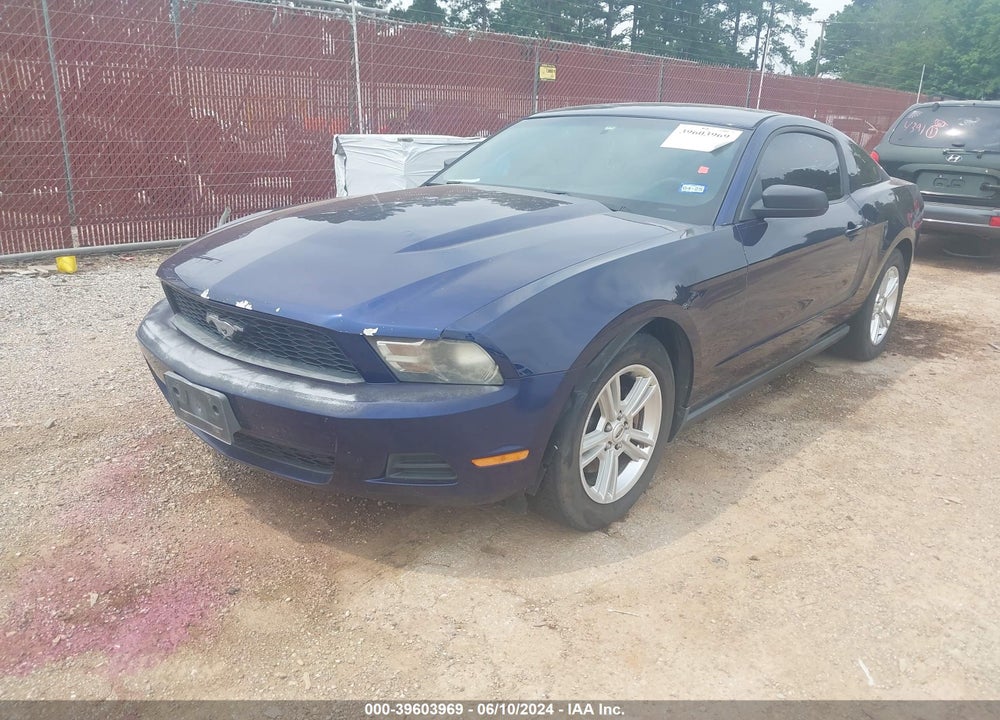 2012 FORD MUSTANG V6 VIN: 1ZVBP8AM3C5216529