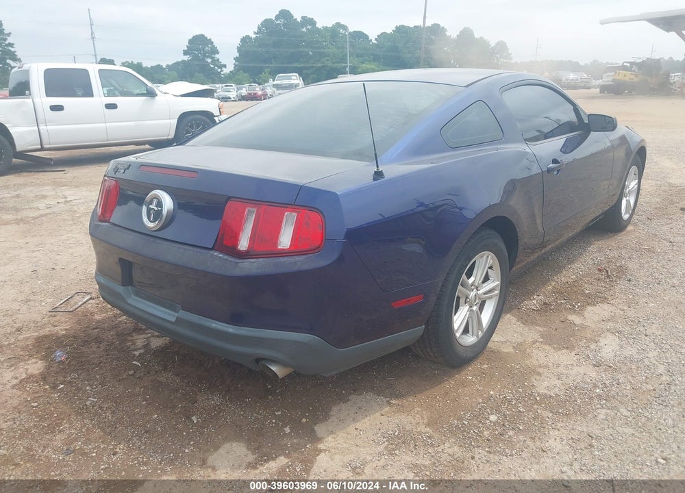 2012 FORD MUSTANG V6 VIN: 1ZVBP8AM3C5216529